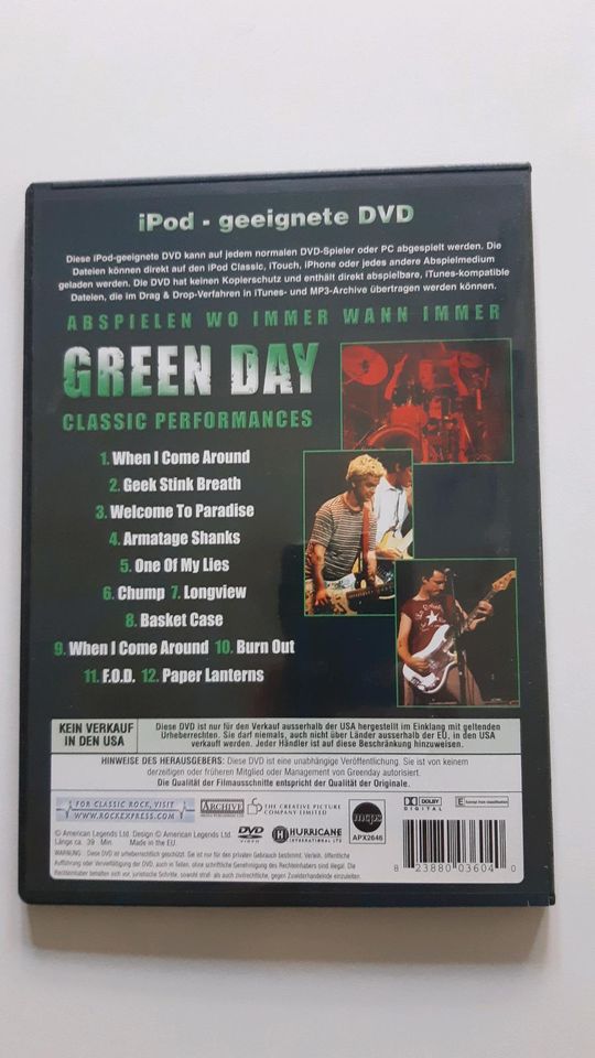 Green Day DVD Musik DVD in Leipzig