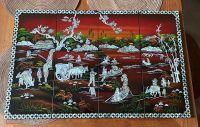 China Laqueware Perlmutt Einlegearbeit Wandbild 49x80 cm Nordrhein-Westfalen - Marl Vorschau