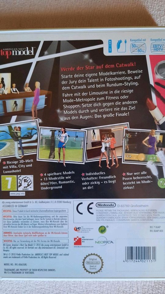 Wii Spiel - America's next Topmodel in Köln