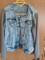 Jeansjacke mit Ärmeln aus Baumwolle Hessen - Hosenfeld Vorschau