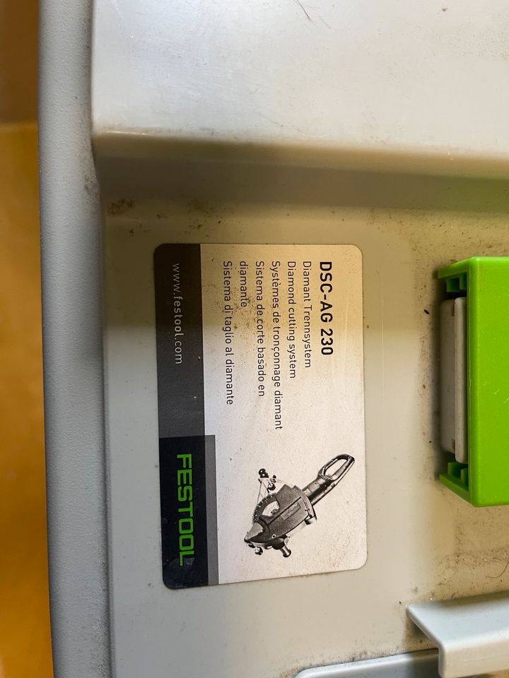 Festool Diamant Trennsystem AG 230 -26 R in Mainz