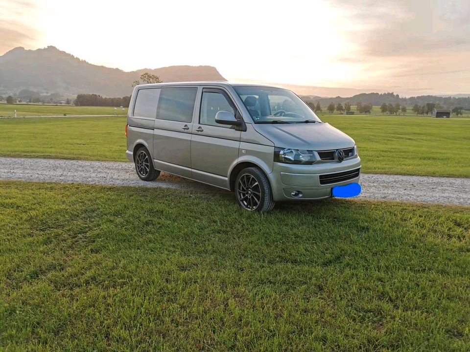 VW T5 Transporter Umbau, Campervan, Alltagsauto, Allroundtalent in Sonthofen