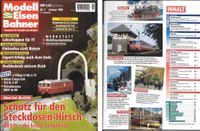 ZEITSCHRIFT „MODELL-EISENBAHNER“- 18 EINZELHEFTE aus 1998 + 1999 Essen - Steele Vorschau