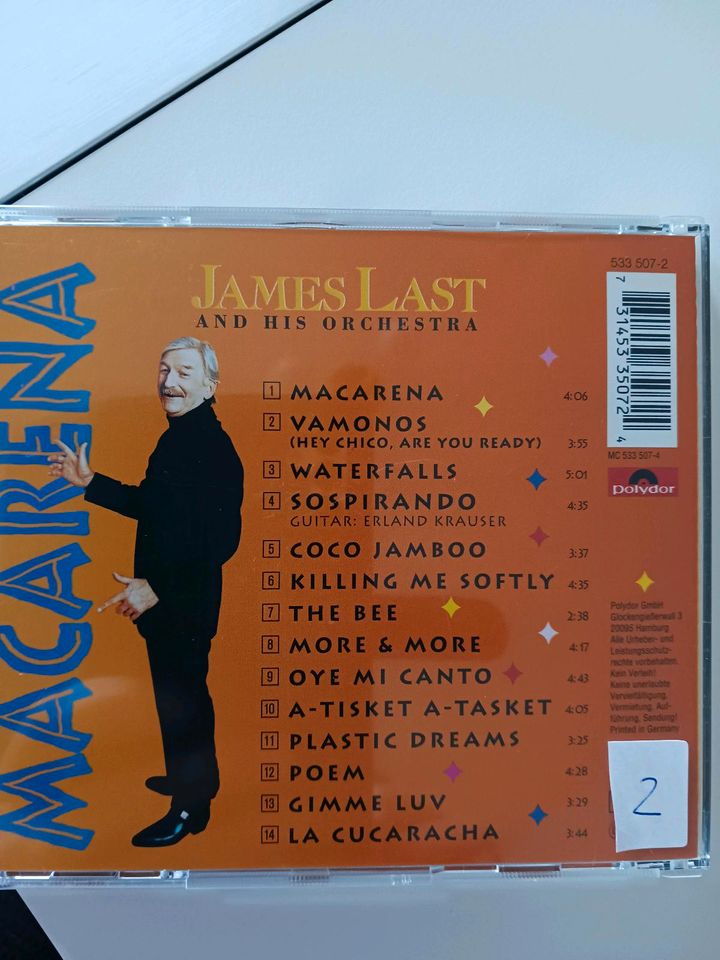 CDs James Last in Saalburg-Ebersdorf