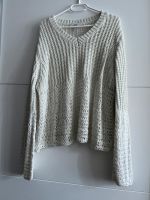 Weißer Strickpullover Sachsen-Anhalt - Magdeburg Vorschau