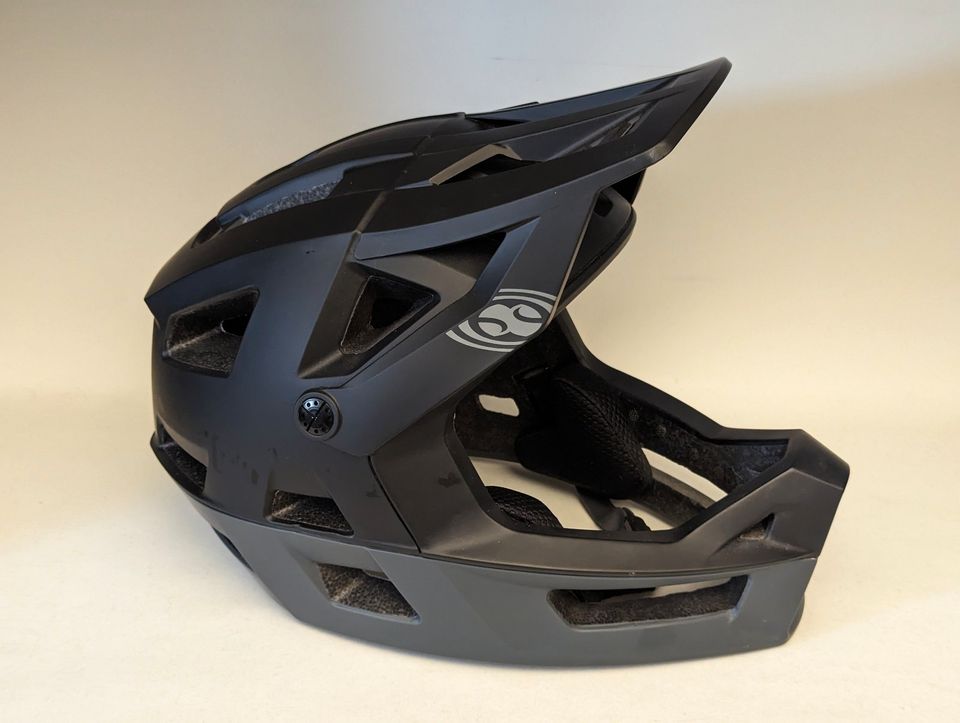 MTB Fullface Helm IXS Trigger FF schwarz - wie neu in Billerbeck