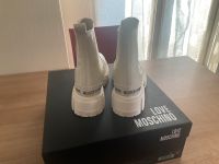 Love Moschino Boots Leder weiß creme Gr.40 neu NP 245€ Bayern - Augsburg Vorschau