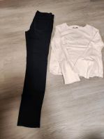 Hose Jeans Strech +Pullover weiß XS Sachsen-Anhalt - Raguhn Vorschau