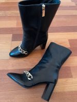 AIGNER Leder Stiefel edel und feminin mit Kettendetail 38 NEU Berlin - Neukölln Vorschau