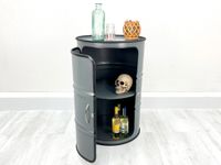 Ölfass Hausbar JULES - Barschrank Ölfassmöbel - Minibar Nordrhein-Westfalen - Mönchengladbach Vorschau