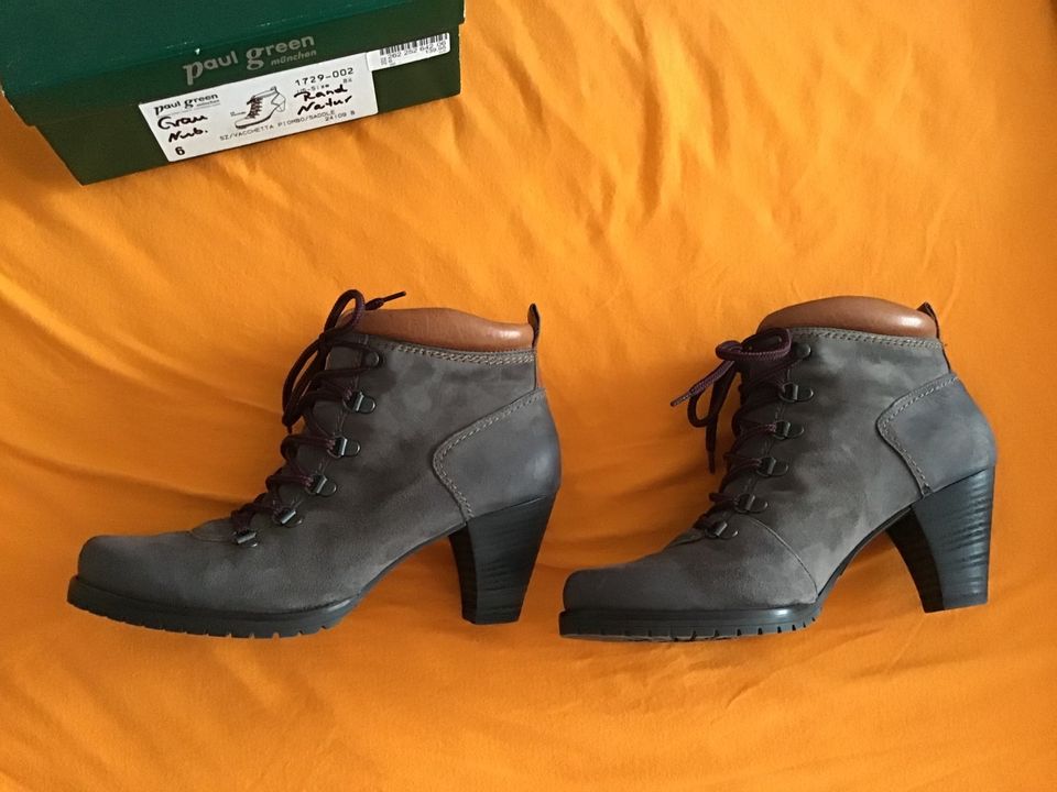 Schnür - Boots / Stiefel von Paul Green München Gr. 39 in Wettringen