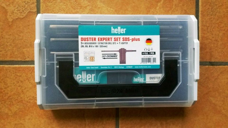 Absaugbohrerset Heller Tools Duster Expert SDS Plus Ø 6 8 10 mm in Güstrow