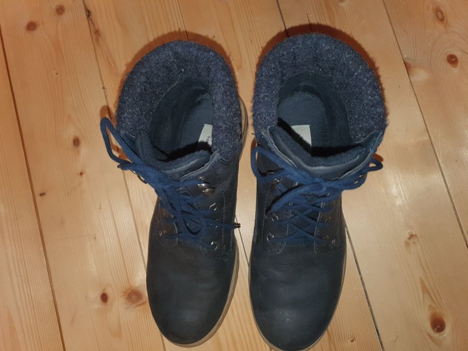 Damen Boots blau Tom Tailor Gr40 in Wüstheuterode