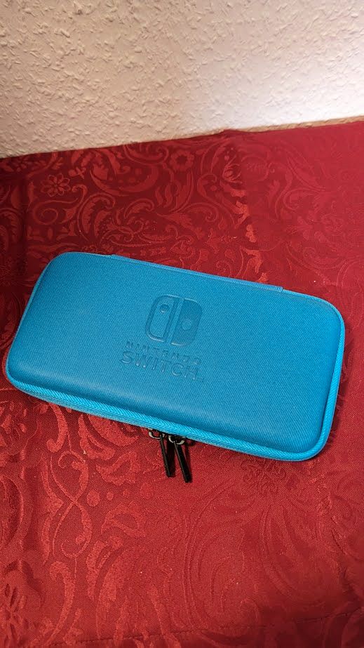 Nintendo Switch Lite Hardcase (Blau/Grau) inkl. Panzerfolie in Teltow