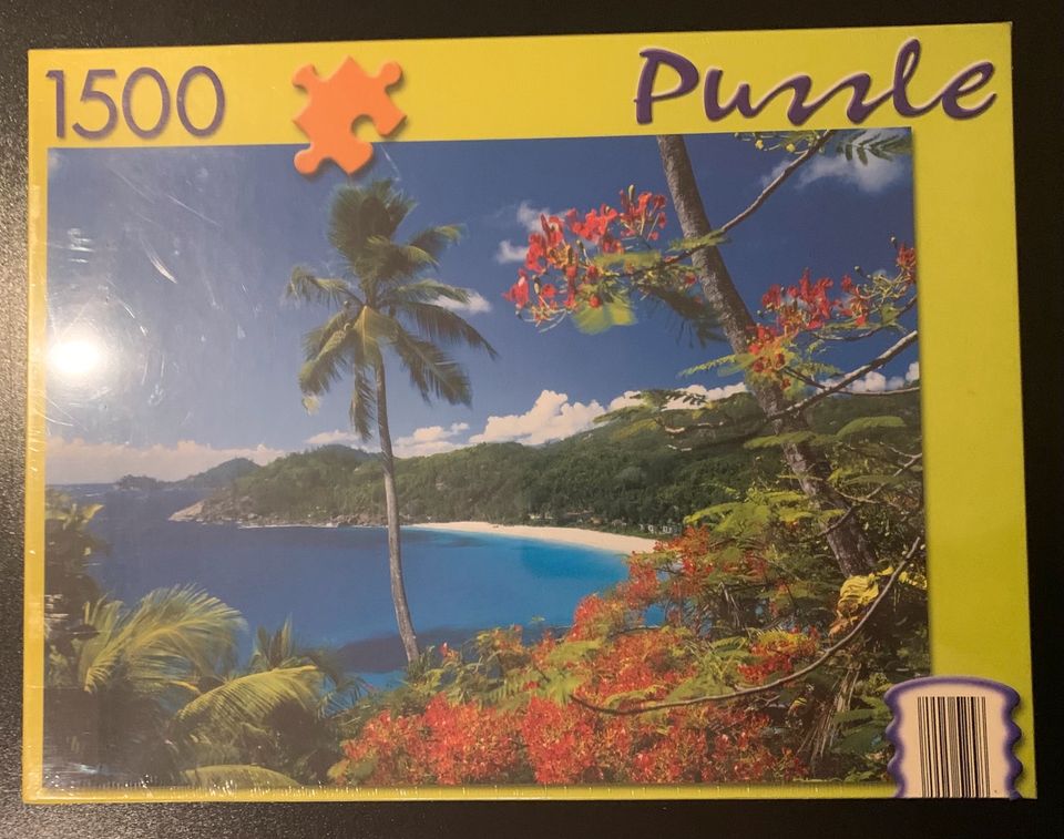 Puzzle Insel Mahe Anse Intendance Seychellen 1500 Teile NEU + OVP in Rüthen