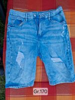 Kurze Jeans mit Löchern Gr.170 H&M Nordrhein-Westfalen - Leverkusen Vorschau
