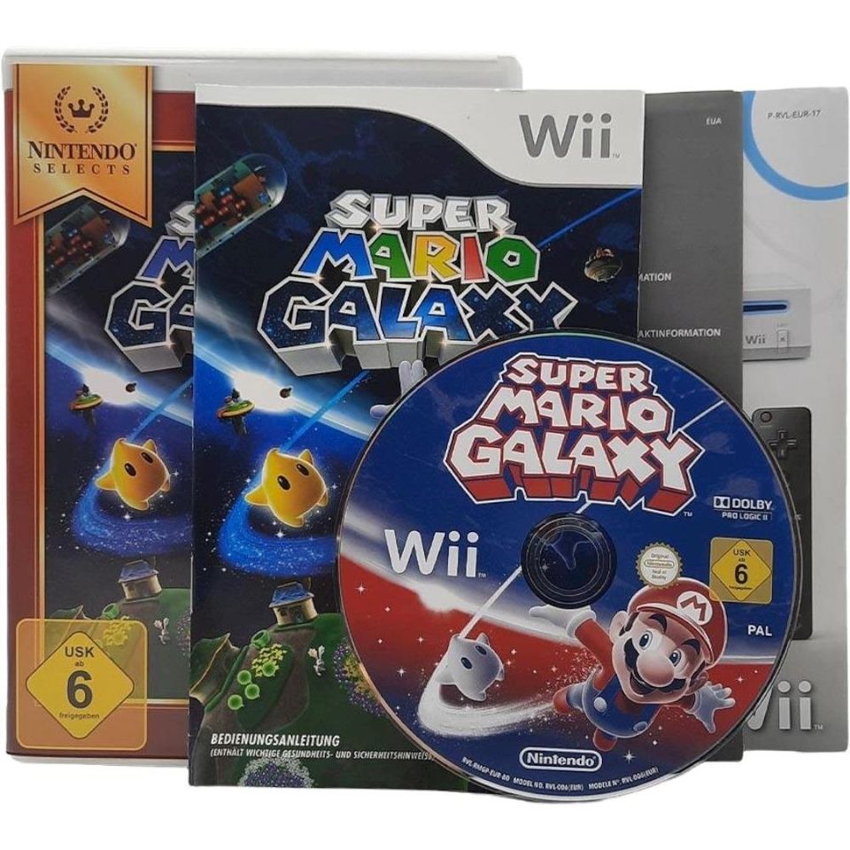 Wii Nintendo Selects Super Mario Galaxy in Goch