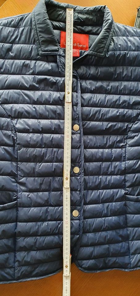 Steppjacke Laura di Sarpi vegane Daunenjacke Gr. 44 blau in Bad Neuenahr-Ahrweiler