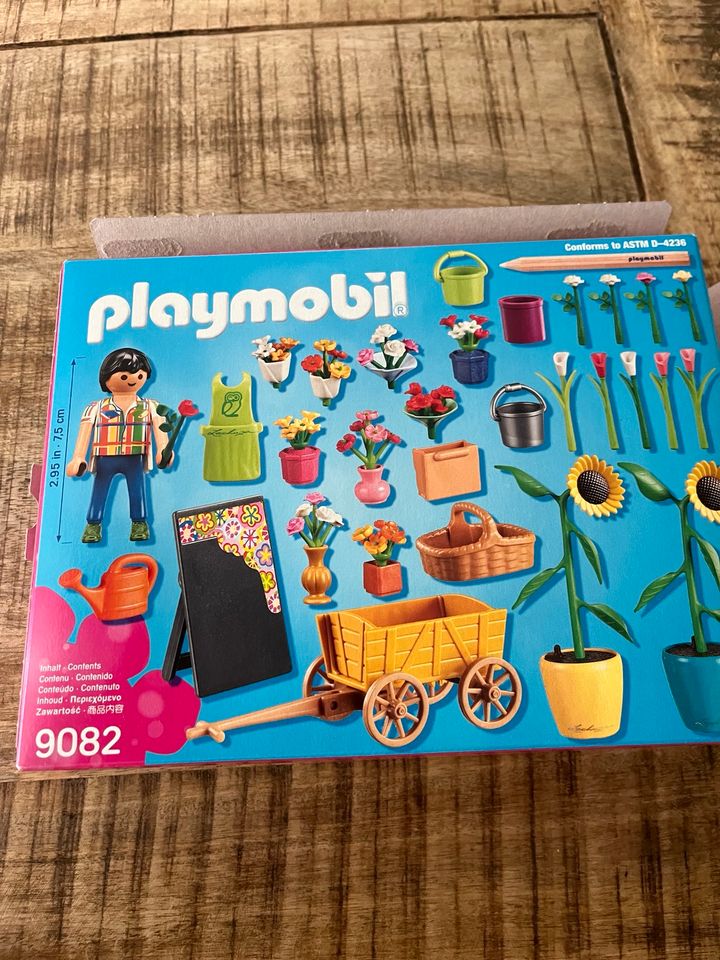 Playmobil 9082 Blumenverkäufer in Großenaspe