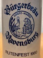 Ravensburg Rutenfest Maßkrug Bürgerbräu Tonkrug alt Top Baden-Württemberg - Ravensburg Vorschau