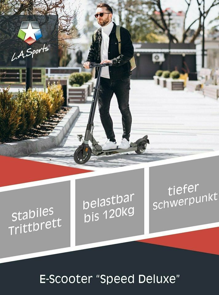 Elektro E-Scooter mit ABE Straßenzulassung bis 20 Km/h UVP 879,99 in Bergisch Gladbach