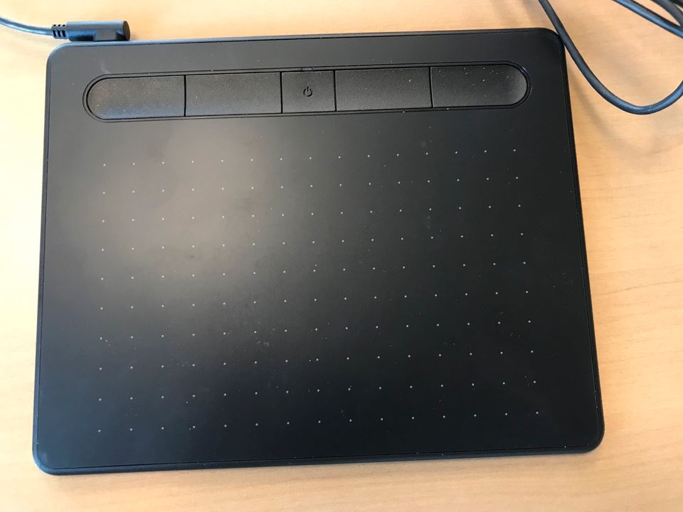 WACOM Intuos S mit Bluetooth, Grafiktablet, Schwarz in Worms