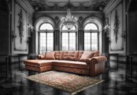 Sofa Destenzano mit Ottomane / Couch / Chesterfield / Steppung Nordrhein-Westfalen - Herford Vorschau