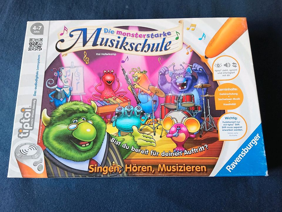 Tiptoi Spiel 'Die monsterstarke Musikschule' in Niefern-Öschelbronn