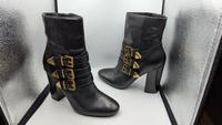 Guess echt Leder High Heel Blockabsatz Stiefeletten schwarz Gr.40 Hessen - Bad Camberg Vorschau