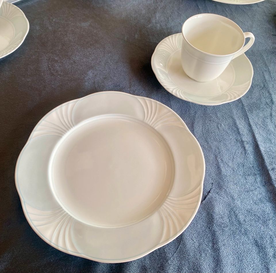 Kaffeeservice Villeroy & Boch Delta Bone China 6 Pers Teeservice in Mendig