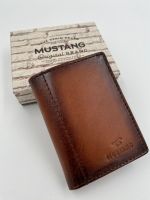 Mustang Leder Kartenetui Geldbörse mit Kartenauswurf RFID Braun Nordrhein-Westfalen - Weilerswist Vorschau