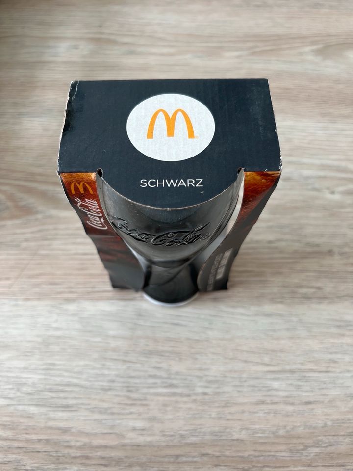 McDonald’s Coca Cola Glas Gläser OVP schwarz 2018 in Ahrensburg