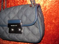 Michael Kors Tasche Handtasche Crossbody Umhängetasche Jeans blau Düsseldorf - Benrath Vorschau