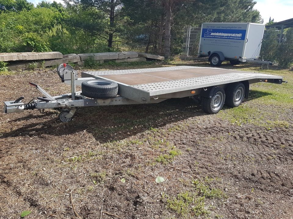 Vermietung Autotransportanhänger Autotrailer 2700kg / 2020kg 4,5m in Gräfenhainichen