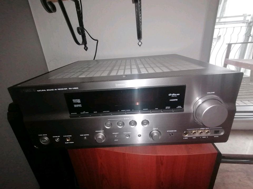 Dolby Surround System 5.1 Yamaha und Magnat in Bördeland