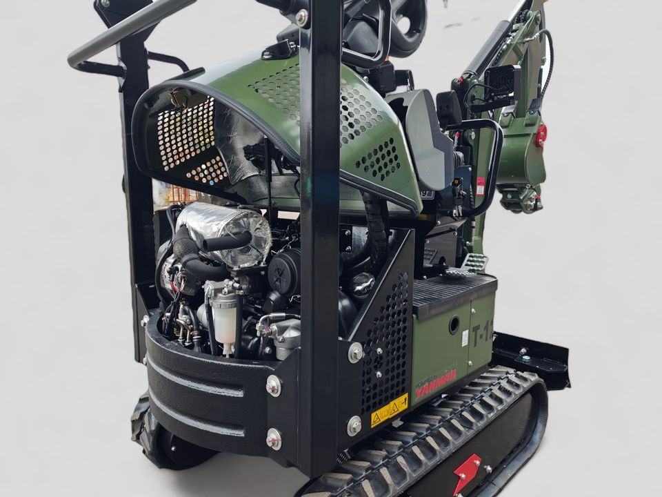 AB 149€ NETTO RATE✅Berda Minibagger T-12 NEU mit Yanmar Motor Joystick Verstellfahrwerk Hydraulisch Schaufelpaket inklusive Bagger ✅ in Neu Wulmstorf