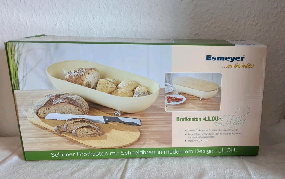 Brotkasten mit Schneidebrett LILOU Esmeyer in Thüringen - Kraftsdorf | eBay  Kleinanzeigen ist jetzt Kleinanzeigen