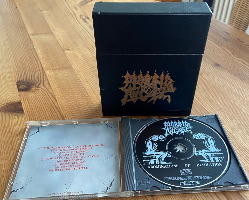 Morbid Angel "Abominations of Desolation" Limited BOX + 1. CD *** in Neumünster