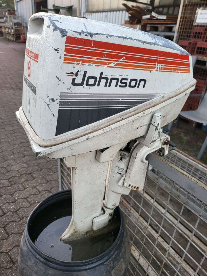 Außenbordmotor Johnson 6 PS 2-takt in Blieskastel