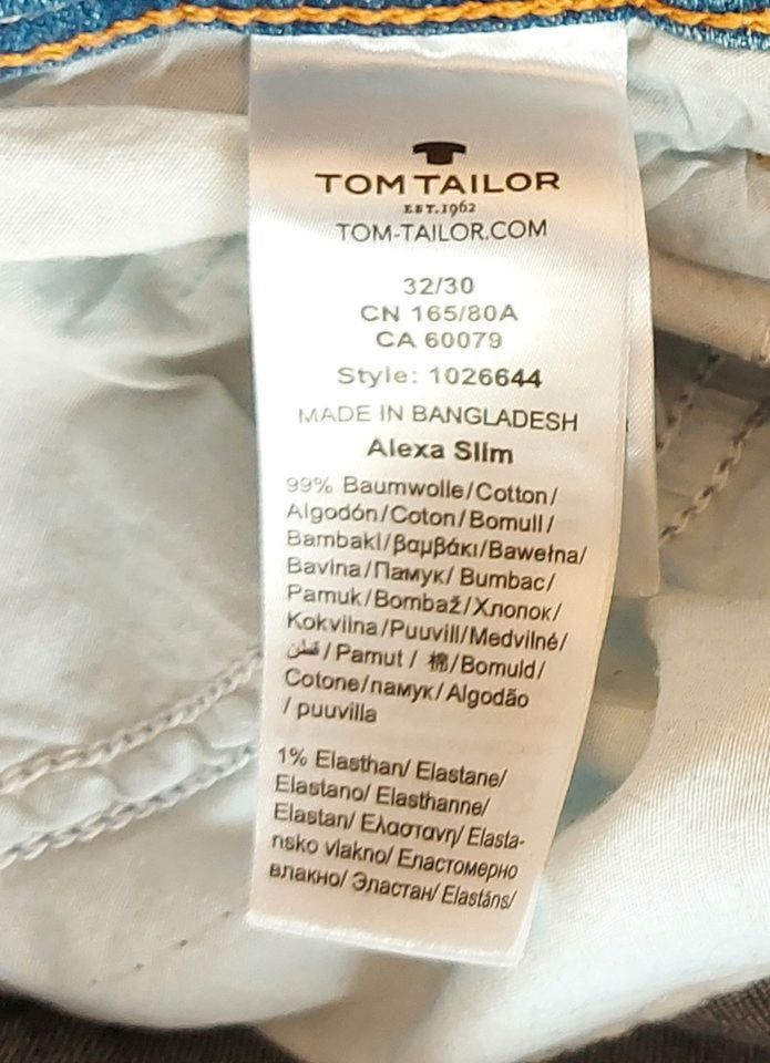 Tom Tailor Damen Jeanshose 99% Baumwolle in Essen