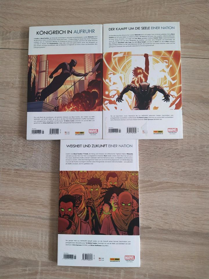 Black Panther Bd 1-3 Marvel Comic Painini deutsch in Grünstadt