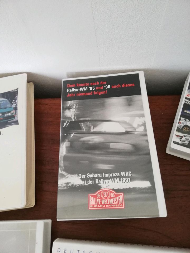 Subaru VHS Cassetten, Rallye uvm in Schwalmstadt