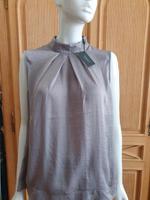 elegante Bluse,  MANGUUN COLLECTION, gr 44, Silber,NEU mit eti Nordrhein-Westfalen - Gelsenkirchen Vorschau