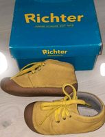 Richter Barfußschuhe Gr. 21 gelb Lauflernschuhe weiche Sohle Schleswig-Holstein - Schönkirchen Vorschau