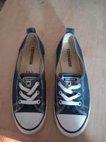 tolle Converse Schuhe Ballerinas Gr. 37 blau Saarland - Bexbach Vorschau