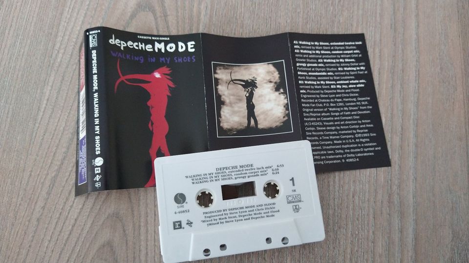 Depeche Mode Kassette - Walking in my Shoes US MaxiCassette in Harsewinkel - Marienfeld