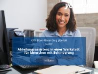 Abteilungsassistenz in einer Werkstatt für Menschen mit Behinder Bonn - Bonn-Zentrum Vorschau