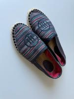 Tommy Hilfiger Schuhe espadrilles Sommer 37 blau Stroh Sandalen Essen - Essen-Werden Vorschau