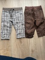 Hosen Gr 116 H&M Jogger 3/4 Stoff braun kariert weicher Bund Dithmarschen - Lunden Vorschau