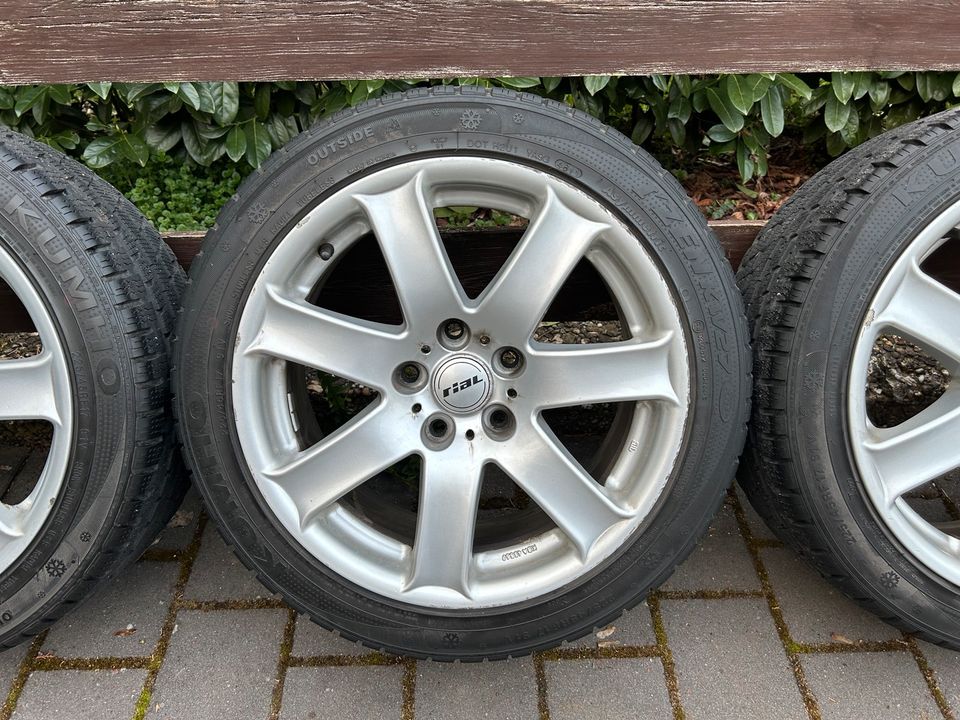 BMW RIAL Alu Winterräder mit Runflat Kumho 225/45RF17 in Ammerbuch